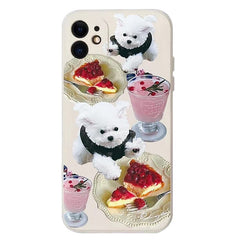 lovely puppy iphone case boogzel apparel
