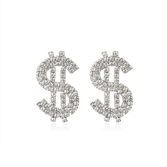 dollar earrings boogzel apparel