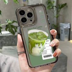 Matcha Latte iPhone Case boogzel clothing