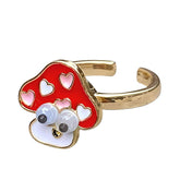 Mushroom Anxiety Ring boogzel apparel
