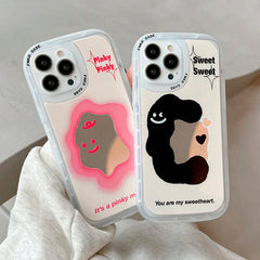 mirror aesthetic phone case boogzel apparel