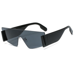 rimless oversized sunglasses boogzel apparel