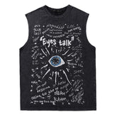 Eyes Talk Graphic Tee - Boogzel Clothing