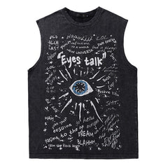 Eyes Talk Graphic Tee - Boogzel Clothing