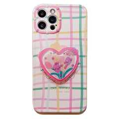 pastel plaid iphone case boogzel apparel