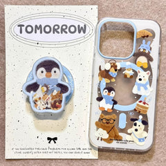 Penguin-iPhone-Case-Grip-Set