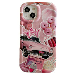 pink aesthetic iphone case boogzel apparel