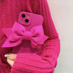 pink bow iphone case boogzel apparel