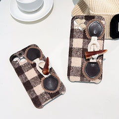 plaid buckle iphone case boogzel apparel