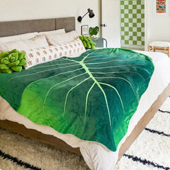 leaf Aesthetic Blanket boogzel apparel