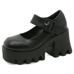 Platform Mary Janes boogzel apparel