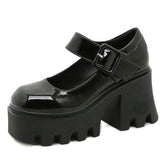 Platform Mary Janes boogzel apparel