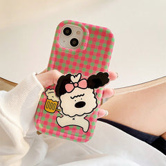 plaid iphone case boogzel apparel