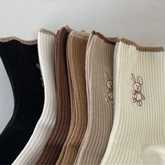rabbit rib socks boogzel apparel
