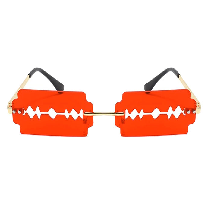 razor blade sunglasses boogzel apparel