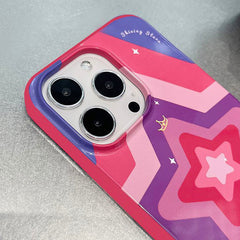 pink star iphone case boogzel apparel