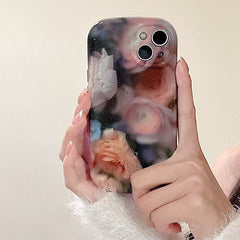 flower oil painting iphone case boogzel apparel