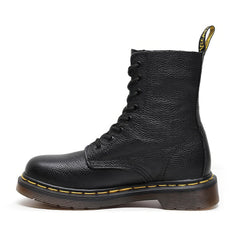 Rounded-Toe-Lace-Up-Combat-Boots-Dr-Martens