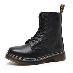 Rounded-Toe-Lace-Up-Combat-Boots-Dr-Martens