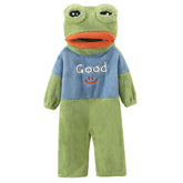 Sad-Frog-Fleece-Onesie-Pajama-Boogzel-Clothing