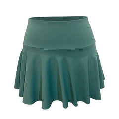 Green Tennis Skirt - boogzel clothing tennis skirts