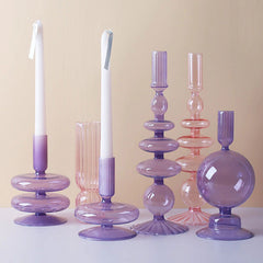 Nordic Glass Candle Holder