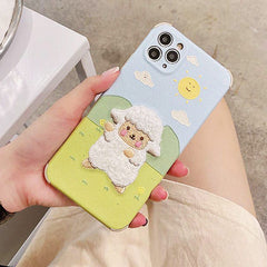 aesthetic embroidery iphone case boogzel apparel