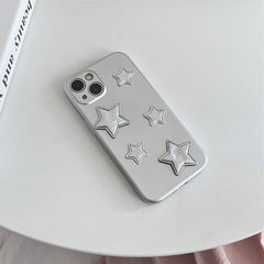 silver star iphone case boogzel apparel