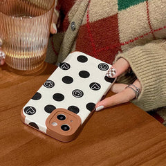 dot print iphone case boogzel apparel