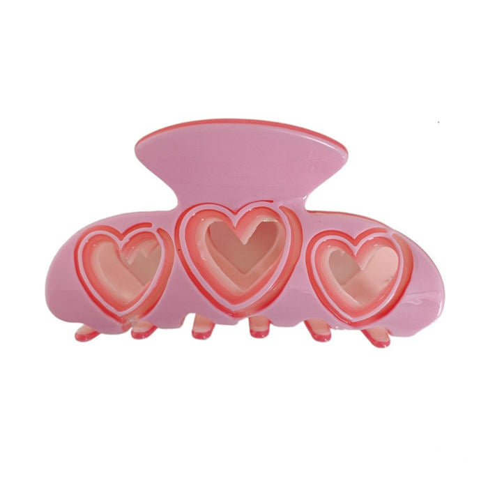 pastel heart hair claw boogzel apparel