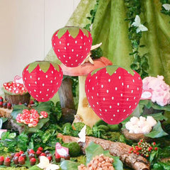 Strawberry Shaped Paper Lanterns boogzel apparel