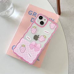 strawberry iphone case boogzel apparel
