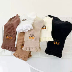 sunflower ruffles socks boogzel apparel