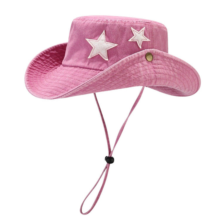 Y2K star Fisherman Hat boogzel clothing