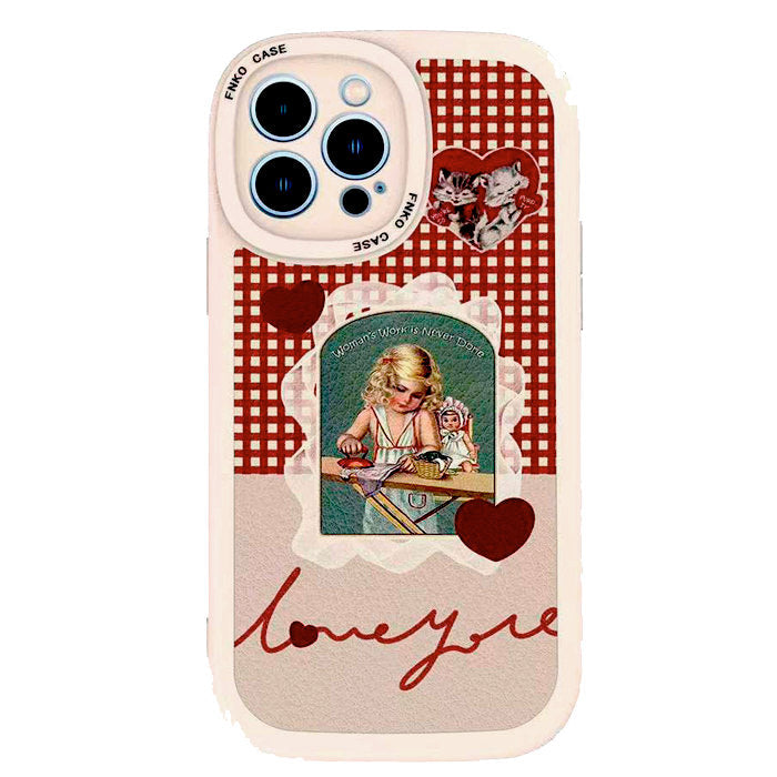 retro grid iphone case boogzel apparel