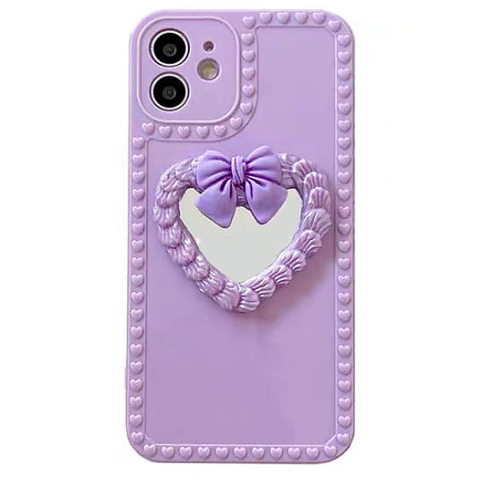 lavender heart iphone case boogzel apparel