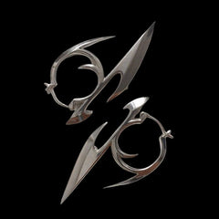 grunge aesthetic earrings boogzel apparel