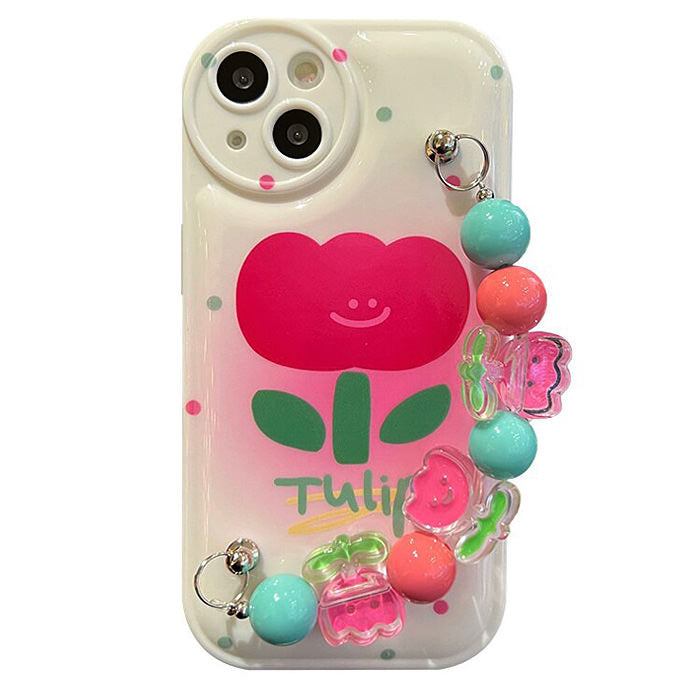 tulip flower chain phone case boogzel apparel