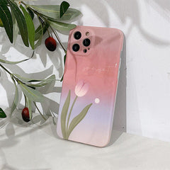 aesthetic flower iphone case boogzel apparel