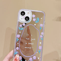 tulip mirror iphone case boogzel apparel