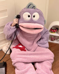 Ugly-Fish-Fleece-Onesie-Pajama - boogzel clothing