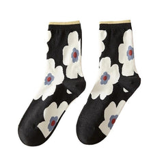vintage floral socks boogzel apparel