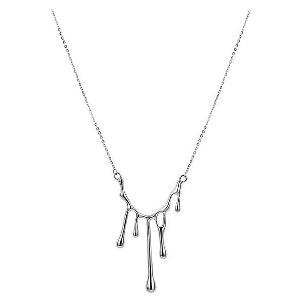 water drop aesthetic necklace boogzel apparel