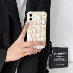 aesthetic white iphone case boogzel apparel
