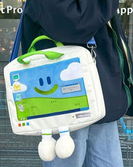 Windows XP Embroidery Handbag - Boogzel Clothing