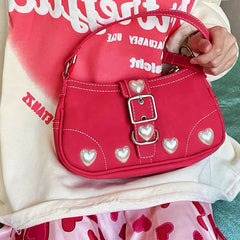 y2k pink bag boogzel apparel