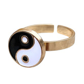 Yin Yang Anxiety Ring - boogzel apparel