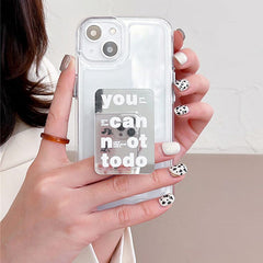 aesthetic mirror iphone case boogzel apparel