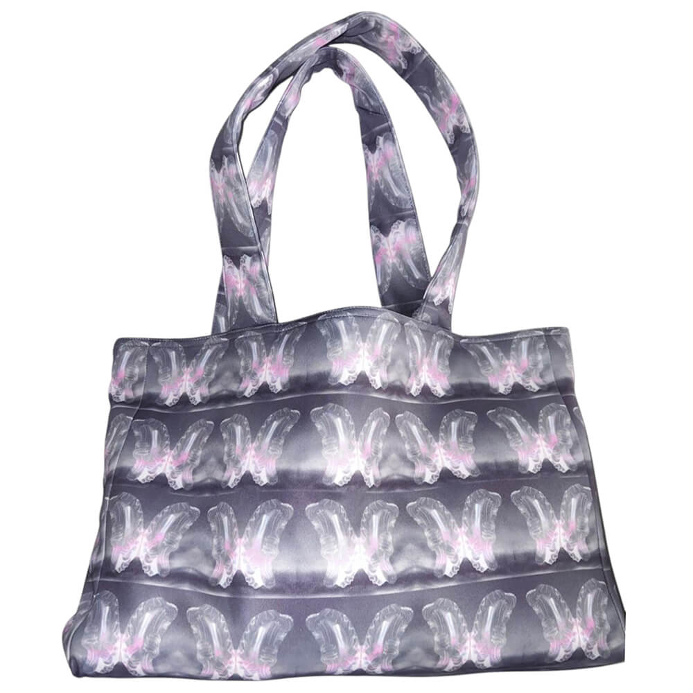 aesthetic butterfly print tote bag boogzel clothing