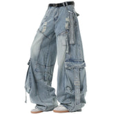 aesthetic cargo jeans boogzel clothing